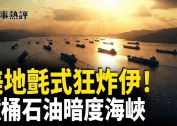 【時事熱評】過去一個月美國已通過「自由行動計劃」，幫助1億桶石油通過霍爾木茲海峽。美伊和談再崩了，美軍地毯式轟炸伊朗