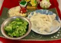 【梁廚美食】豉汁苦瓜炒牛柏葉 / 蝦醬四季豆炒魷魚