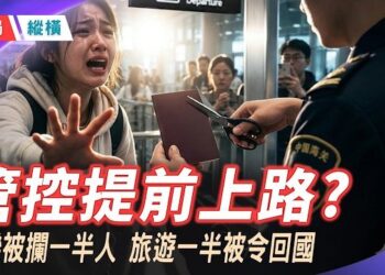 【時局縱橫】上海機場攔下一半人，查個人信息列表太驚人！大佬徐陽在飛美國機上才告別。 主播：芬妮    