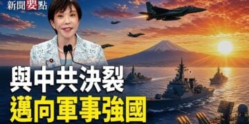 【新聞要點】與中共決裂 日本邁向軍事強國；中國IT精英山窮水盡？失業降薪難逃返貧；應萬斯要求 烏暫停襲擊部分黑海油輪