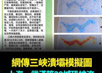 【社會譽論】宜濱地震頻發, 三峽潰壩內部模擬圖流出, 區內民眾宜儘速疏散. 華東華中等大半個中國全泡在水裡, 中國出台新出入境條例, 被公認為閉關銷國. 羅奇再發文評香港矣死！人權資訊中心指港府侵害兒童及青少年權益, 兒童自殺個案趨昇。